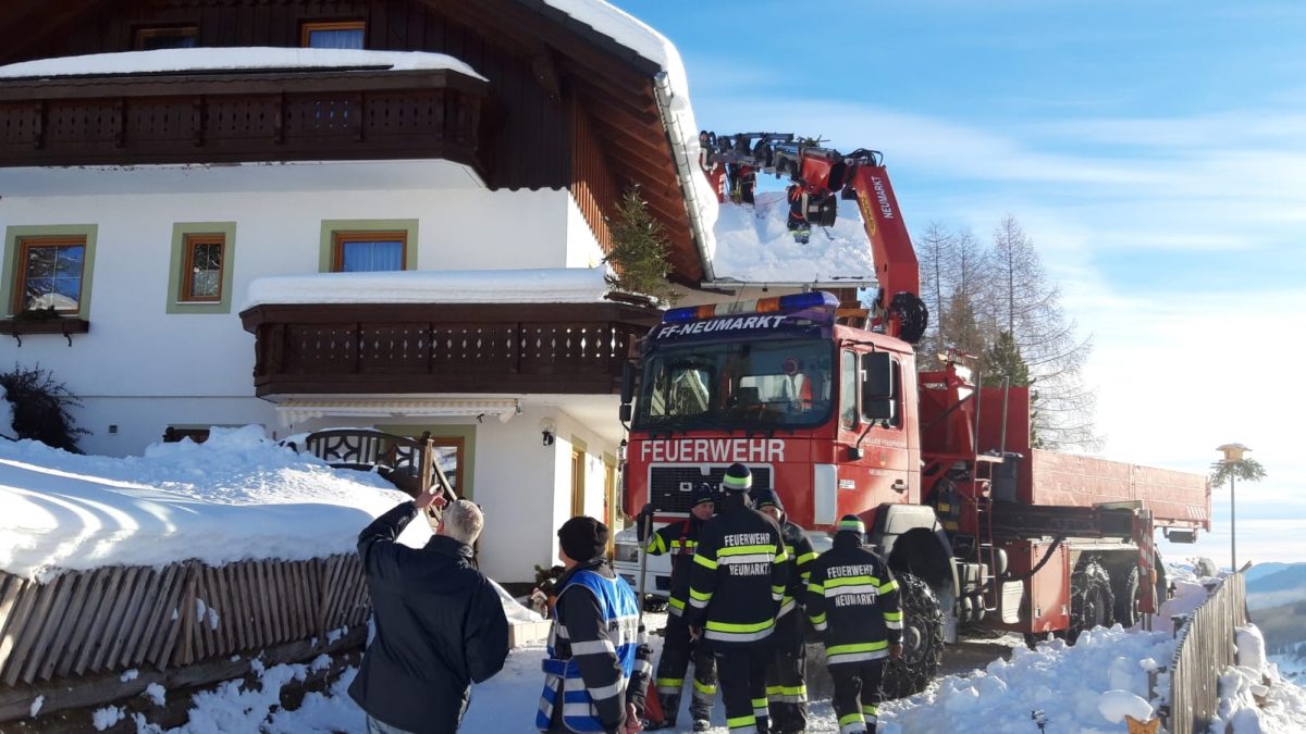 KHD Einsatz in Krakauhintermühlen