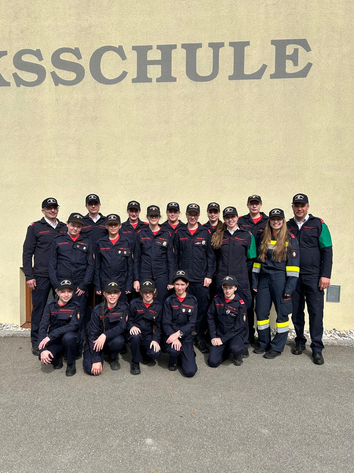 Wissenstest und Wissenstestspiel unserer Feuerwehrjugend